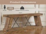 Farmhouse Console Table 70.9" Sturdy Base Entryway & Sofa Table 46440561