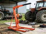 3-Ton Hydraulic Long Ram Jack, Engine Hoist Cylinder with Clevis Base for Garage & Shop Cranes 04460387