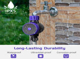 Bluetooth Sprinkler Timer, WiFi Smart Irrigation Water Timer, Wireless Remote APP & Voice Control, 87016323