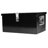 20 Inch Black Aluminum Tool long Box Tread Flat box for Truck Car Outdoor Trailer Pickup Underbody W1239138471