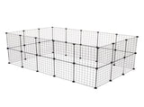Pet Playpen, Small Animal Cage Indoor Portable Metal Wire Yard Fence for Small Animals, Guinea Pigs, 26976233