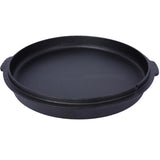 Pre-Seasoned Cast Iron Dutch Oven With Skillet Lid, Outdoor Camping Deep Pot for Camping Fireplace W465P236474