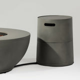 Steel Propane Tank Cover Round Tank Holder Hide-away Side Table W853P202182