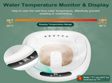 Electric Sitz Bath for Women Postpartum Care & Men Prostate Care, Dual Spraying Nozzles 3-Level 77866437