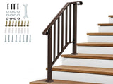 Copper Outdoor 2-Step Iron Handrail 53230346