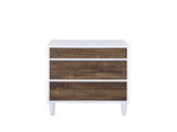 Lurel White & Weathered Oak Finish Accent Table B2726P288770