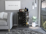 Tennessee Bar Cart, One Cabinet With Division, Six Cubbies For Liquor, Two Shelves B128P176145