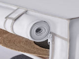 10 Shelf Organizer Shoe Rack with Cover to Hold 30 Pair Shoes, 31.5 in W x 13.46 in D x 69.09 in H, 08316307