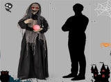 6 feet of Halloween decorations for witches with orbs 83307791