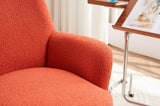 Teddy Swivel Barrel Chair, Swivel Accent Chairs Armchair for Living Room, Reading Chairs for Bedroom W1361P172477