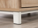 L-Shaped Desk, Brown finish B356P402770
