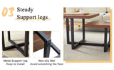 Perfectly Integrating Modern and Scandinavian Styles-Dark Walnut Double-Deck Coffee Table, W3226P279012