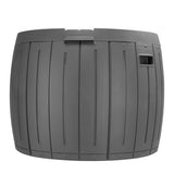 ZNTS 36 Gallon Round Deck Box, Thickened Outdoor Storage Box for Patio Furniture, Garden Tools, Pool 03988130