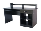 General Style Modern E1 15MM Chipboard Computer Desk Black 06309661