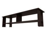 Stained Walnut TV Stand with Open Storage B062P290284