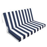 Outdoor Deep Seat Cushions for Patio Furniture, Waterproof Replacement Patio Chair Cushions Set of W419P311823