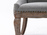Furniture,Ultra Side Dining ChairThickened fabric chairs with neutrally toned solid wood legs 00777830