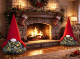 2.5 FT Pre-Lit Tabletop Christmas Tree, Santa Themed Mini Artificial Xmas Tree with 20 Warm White 52756468