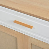 Furniture Style Cat litter box Cat house With Sisal scratching door Charging socket Cat friendly N843P252406N