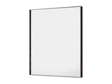Black Framed Rectangular Bathroom Vanity Mirror with Square Corners 14210784
