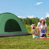 3-4 Person Camping Dome Tent Army Green 51815761
