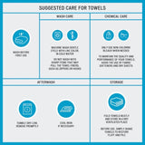 6 Piece Jacquard Towel Set B03598773