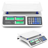 66lb/30kg Digital Produce Scale 0.01lb/5g Precision, Dual Backlit LCD, 3 Power Options, Detachable 42599194