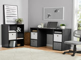 6 Cube Storage Organizer, Black 75133478