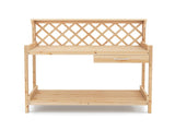 24" Ergonomic Height Gardening Table, 176 LBS Tabletop Capacity Plant Display Stand 88934447