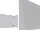 FM FURNITURE Nakya Kitchen Wall Cabinet with 2 Doors, White B128P293887