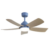 42 Inch Ceiling Fans with LED Light 22W and Remote Control 5 ABS Fan Blades for Bedroom, Living W934P242549