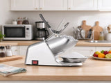286lbs Per Hour Ice Crusher, Electric 4-Blade Snow Cone Maker, Stainless Steel Shaved Ice 89859304