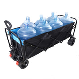 Big large capacity Folding cart Extra Long Extender Wagon Folding Wagon Garden Shopping Beach W227137386