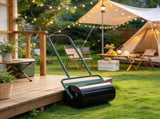 20-Inch Push Tow Behind Lawn Roller, Fillable with 10 Gal Water or Sand, Garden Roller for Sod 06801587