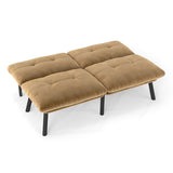 Brown Convertible Folding Modern sofa Bed W570P243380