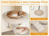 52" Tall Cat Tree Tower with Perches & Condos, Multi-Cat Playground with Scratching Posts 18176917