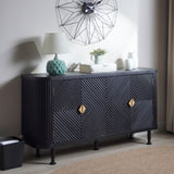 Accent Storage Cabinet, Modern Accent Buffet Cabinet Adjustable Shelves, Freestanding Sideboard W2729P202567