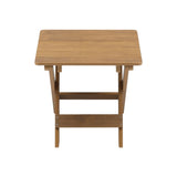 HIPS Material Outdoor Bistro Set Foldable Small Table and Chair Set with 2 Chairs and Rectangular W1209107732