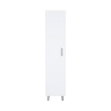 Storage Cabinet Molekeede, Four Shelves, White Finish B092123123