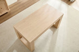 Farmhouse Kitchen Dining Table for 4-6 People, Rectangular Dining Table for Dining Living W2393P301819
