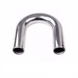 Universal 3" Inch Aluminum Intercooler Piping U-Pipe KitCoupler BlackT-Clamps 80692802