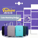 Expandable Hardshell Suitcase Double Spinner Wheels PP Luggage Sets Lightweight Durable Suitcase W284113623