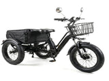 Electric Tricycle for Adults, Peak 1200W Step-Thru Etrike with 48V 13Ah Removable Battery,20"4.0" T6689P601001