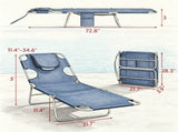 Set of two sun loungers 60592454
