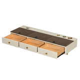 Self-pickup is not supported.47" Floating Shelf with Drawer, Multi-Purpose Wall-Mounted Vanity 59433354