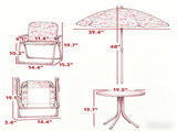 Outdoor Table with Foldable Chairs 52712652