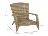 Outdoor Rattan Fire Pit Chairs 73151139