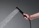 Floor Mounted Tub Faucet High Flow Freestanding Tub Filler Faucet with Handheld Shower Head W2287P264743