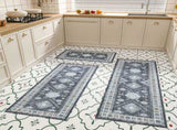Kitchen Rug Sets 3 Piece with Runner Non Slip Kitchen Rugs and Mats Washable Kitchen Mats for Floor 67355265