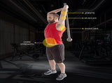 20LB Macebell, Mace Hammer, Great for Home Exercise & Gym TraSupport for self-pickup face sheet, 85096679